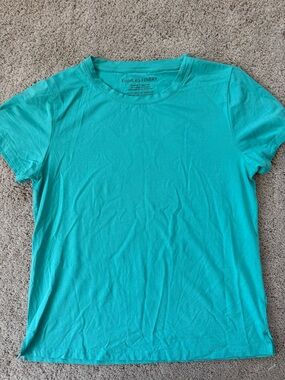 Fishers Finery Teal Classic Fit T Shirt M